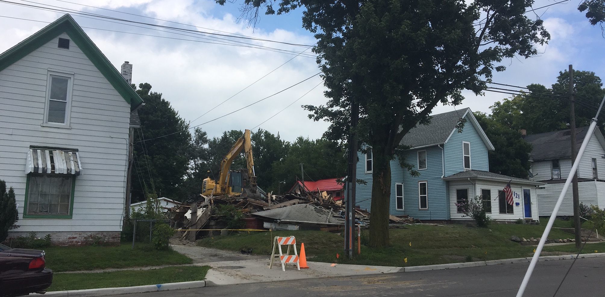 Sargent Street home demolished